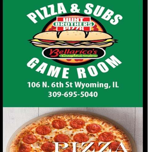 Hunt Brother Pizza, Subs and Game Room